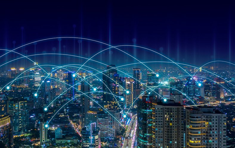 Long range wireless  				communication system