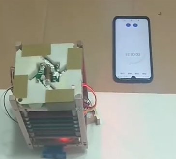 Yusat-1 台灣立方衛星的線路燒測試